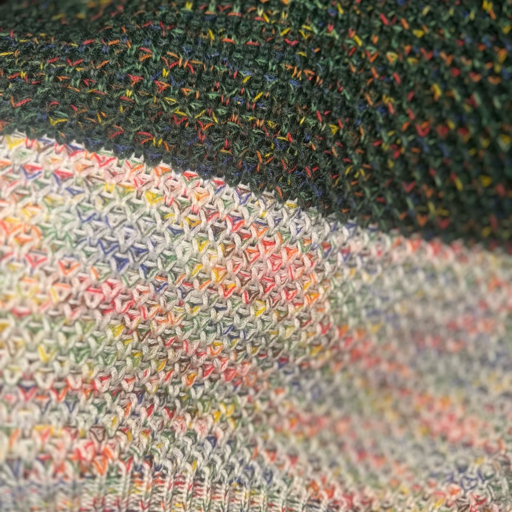 Cute Colorblock Retro Sweater - Picture 6 of 8